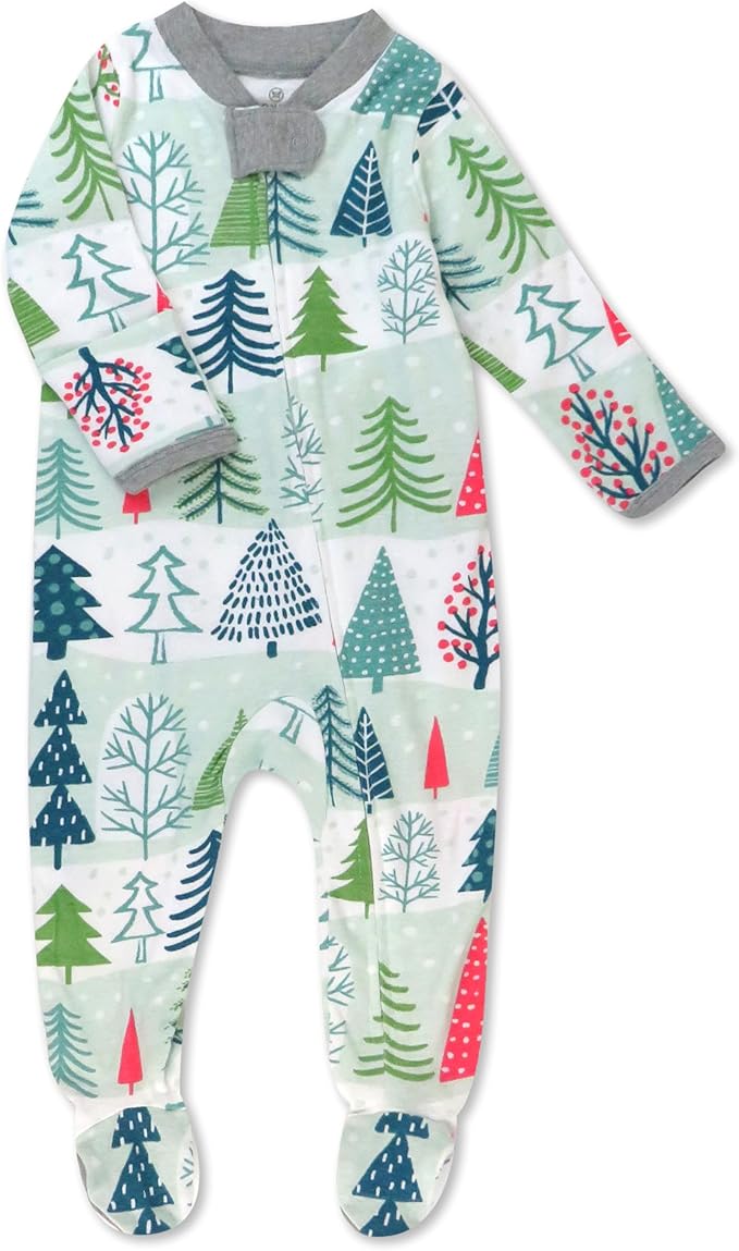 Pijamas Navideñas para Bebé 100% Algodón Orgánico