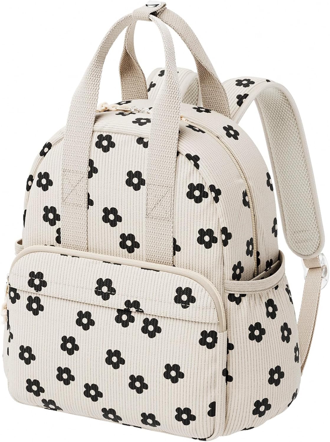 Morral pana floral negro