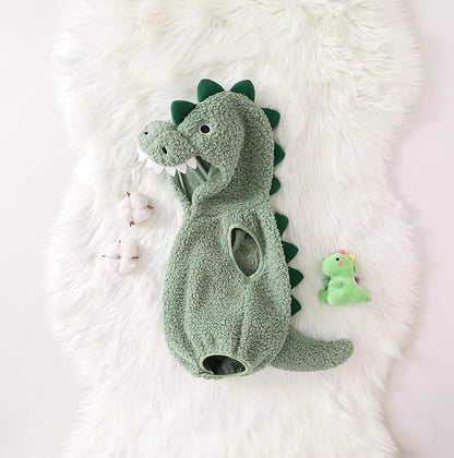Disfraz de Dinosaurio con Capucha