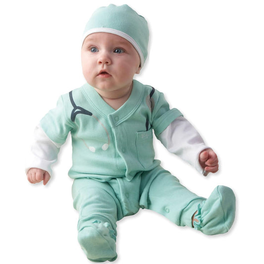 Disfraz de Médico para Bebé 100% Algodón