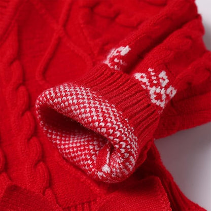 Vestido Tejido Ivy Navideño