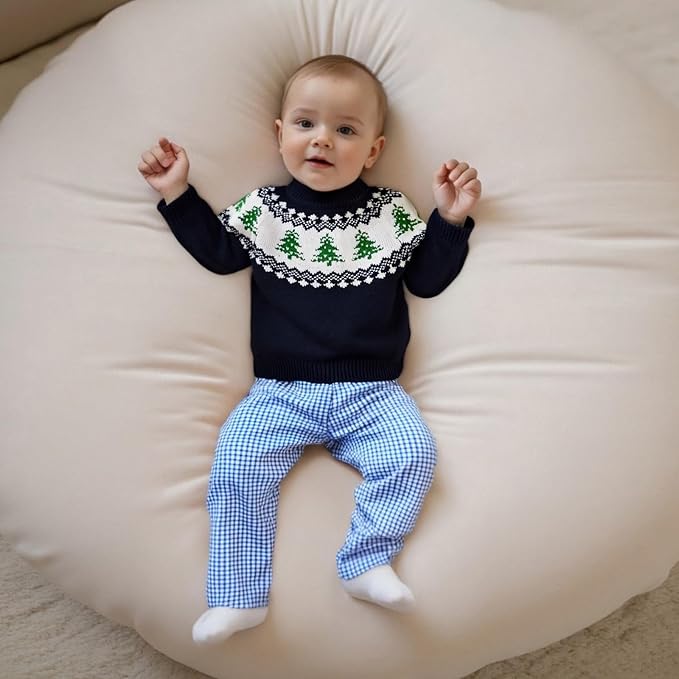 Suéter Tejido Clásico de Navidad