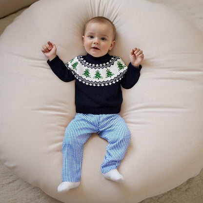 Suéter Tejido Clásico de Navidad