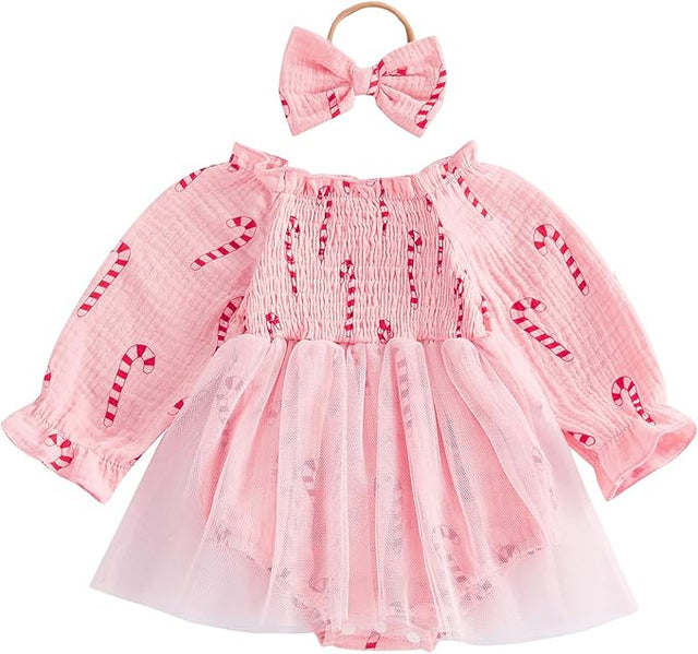 Set Vestido y Diadema Candyland