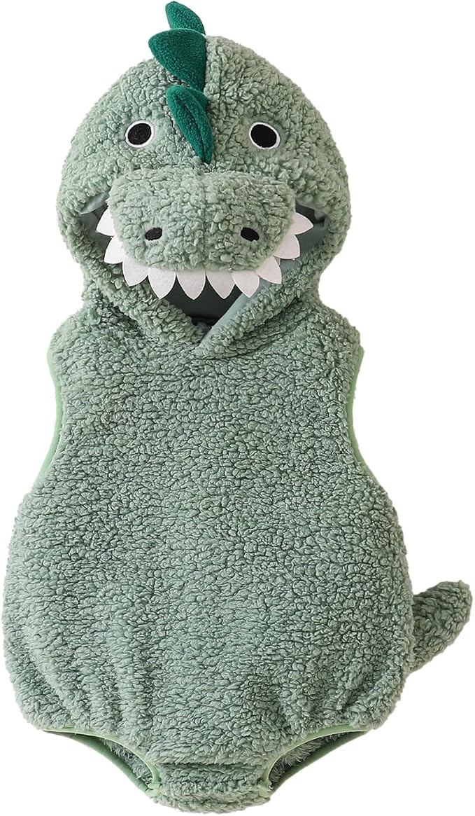 Disfraz de Dinosaurio con Capucha