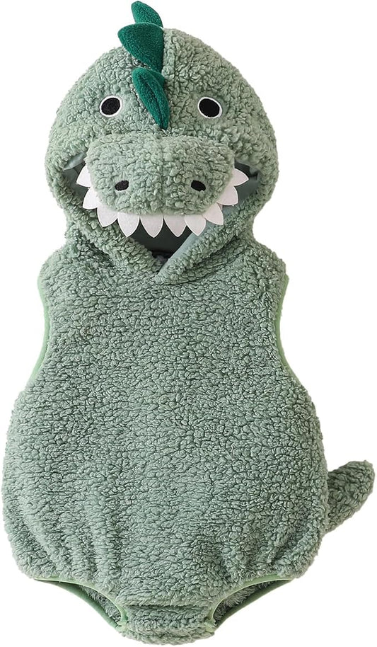 Disfraz de Dinosaurio con Capucha