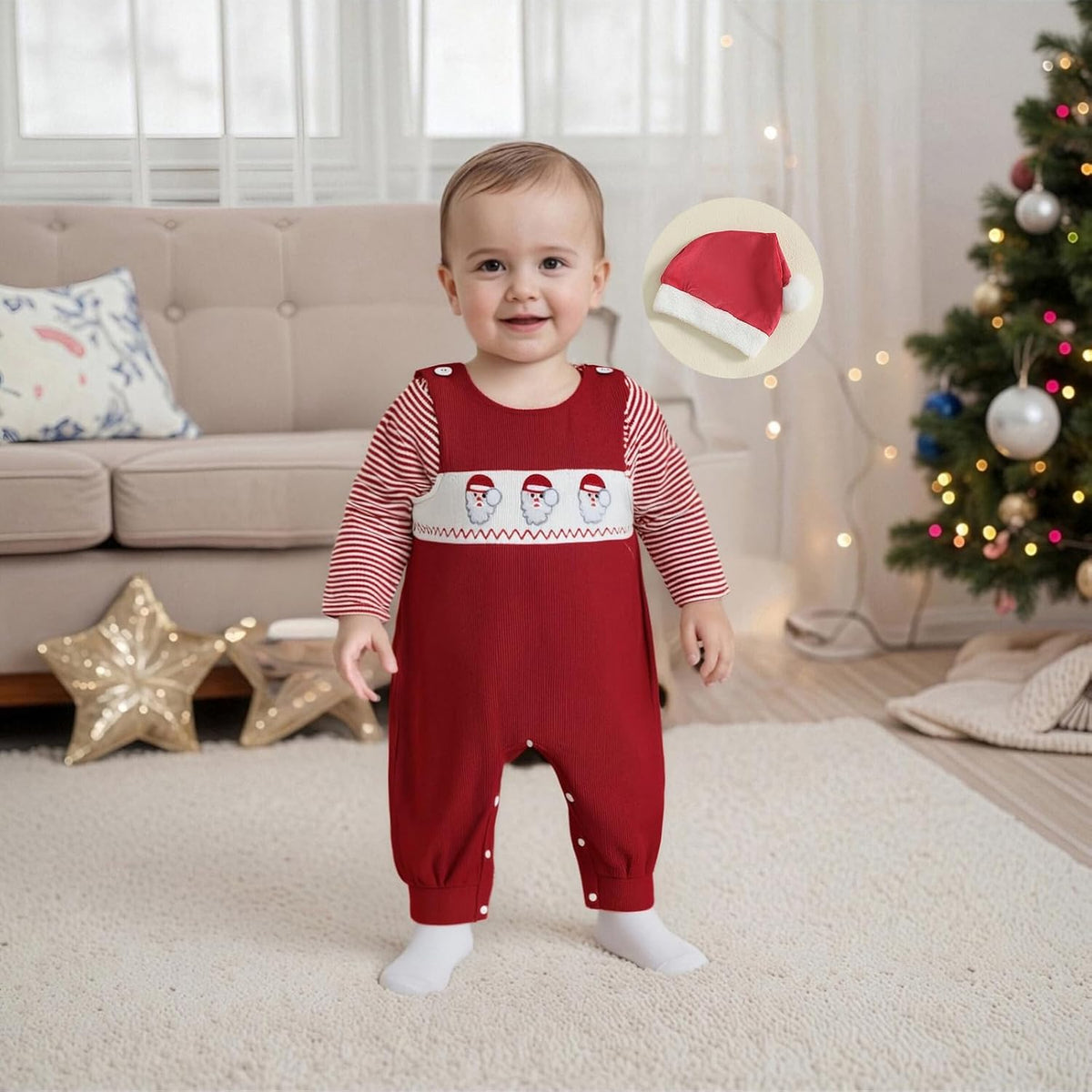 Set Gabriel de Navidad 3 Piezas - Papá Noel