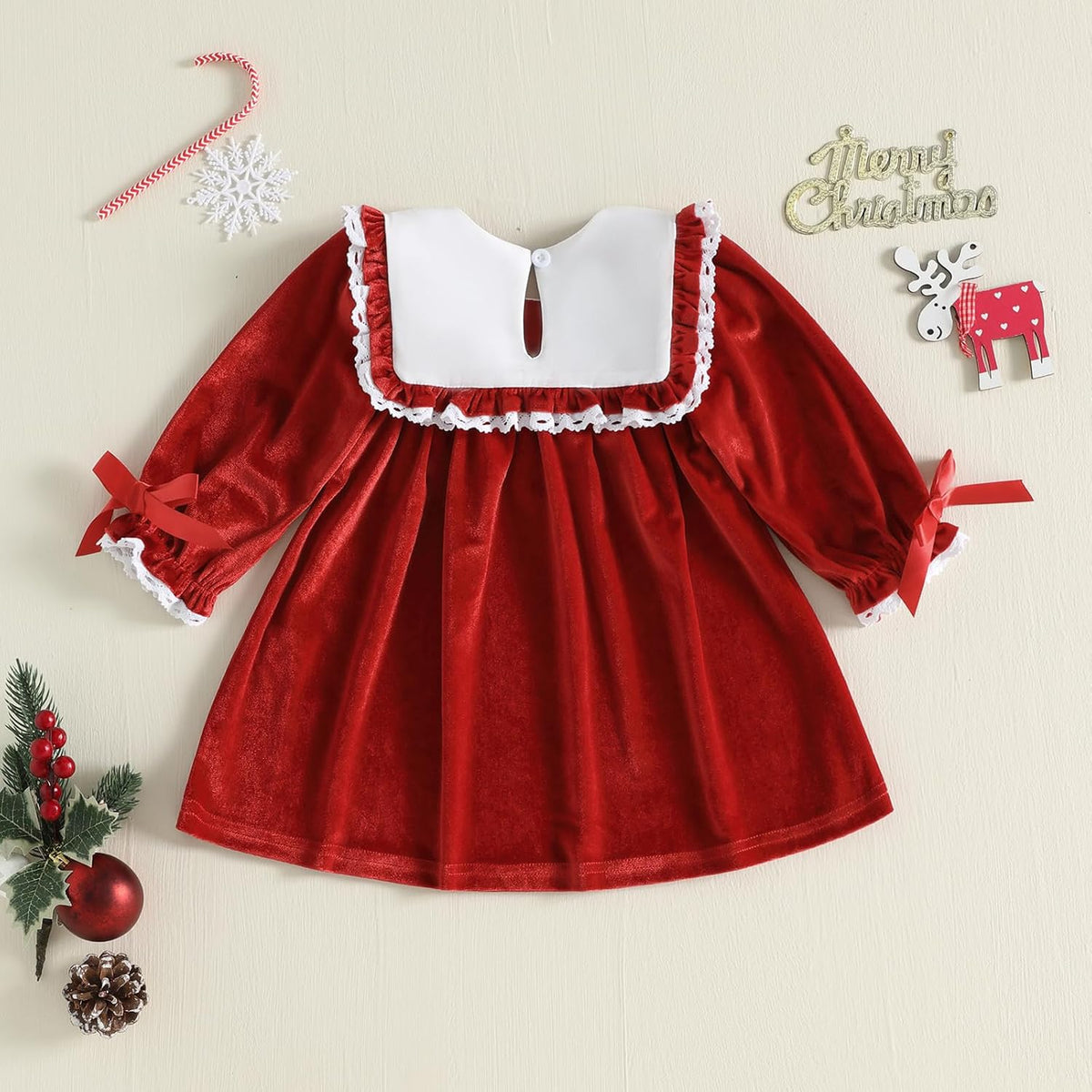 Vestido Zoe Arbolitos de Navidad