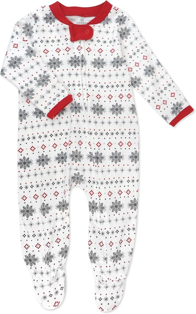 Pijamas Navideñas para Bebé 100% Algodón Orgánico