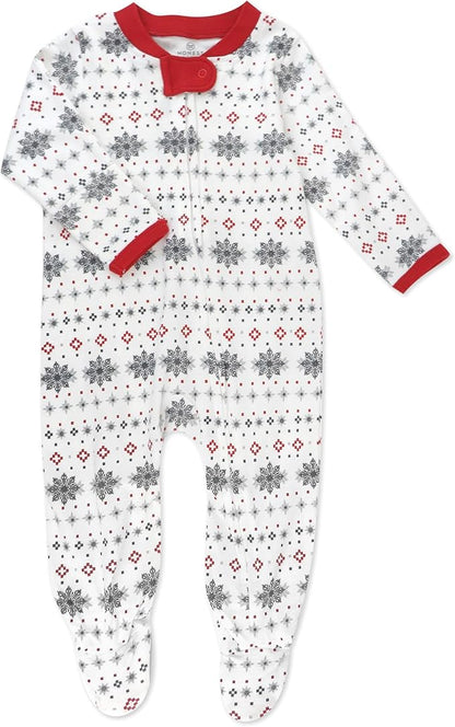 Pijamas Navideñas para Bebé 100% Algodón Orgánico
