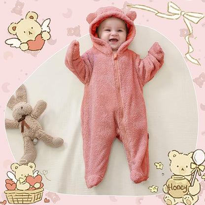 Traje Oso Polar con Capucha