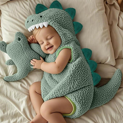 Disfraz de Dinosaurio con Capucha