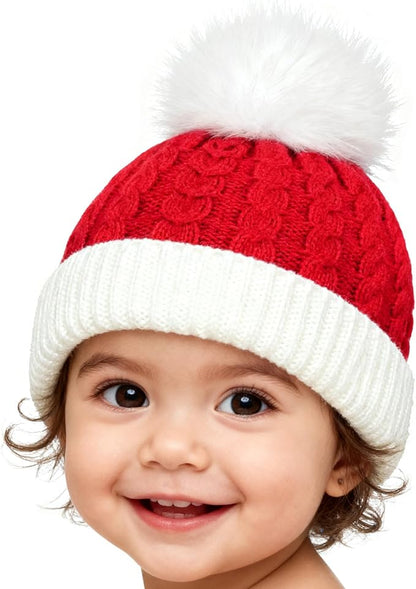 Gorro Tejido de Navidad Noel