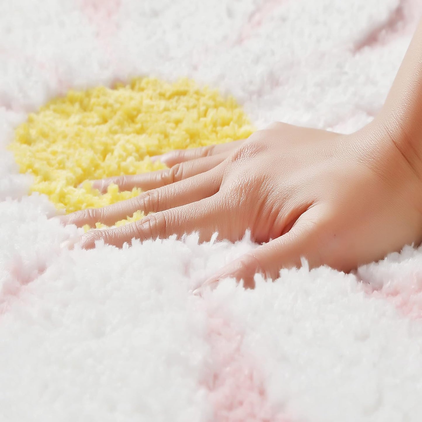 Alfombra de Baño en Forma de Flor