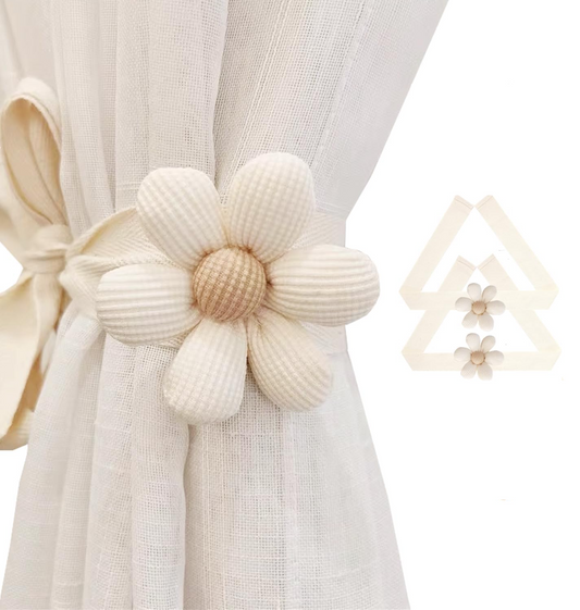 Sujetador para Cortinas de Flores - Set x2