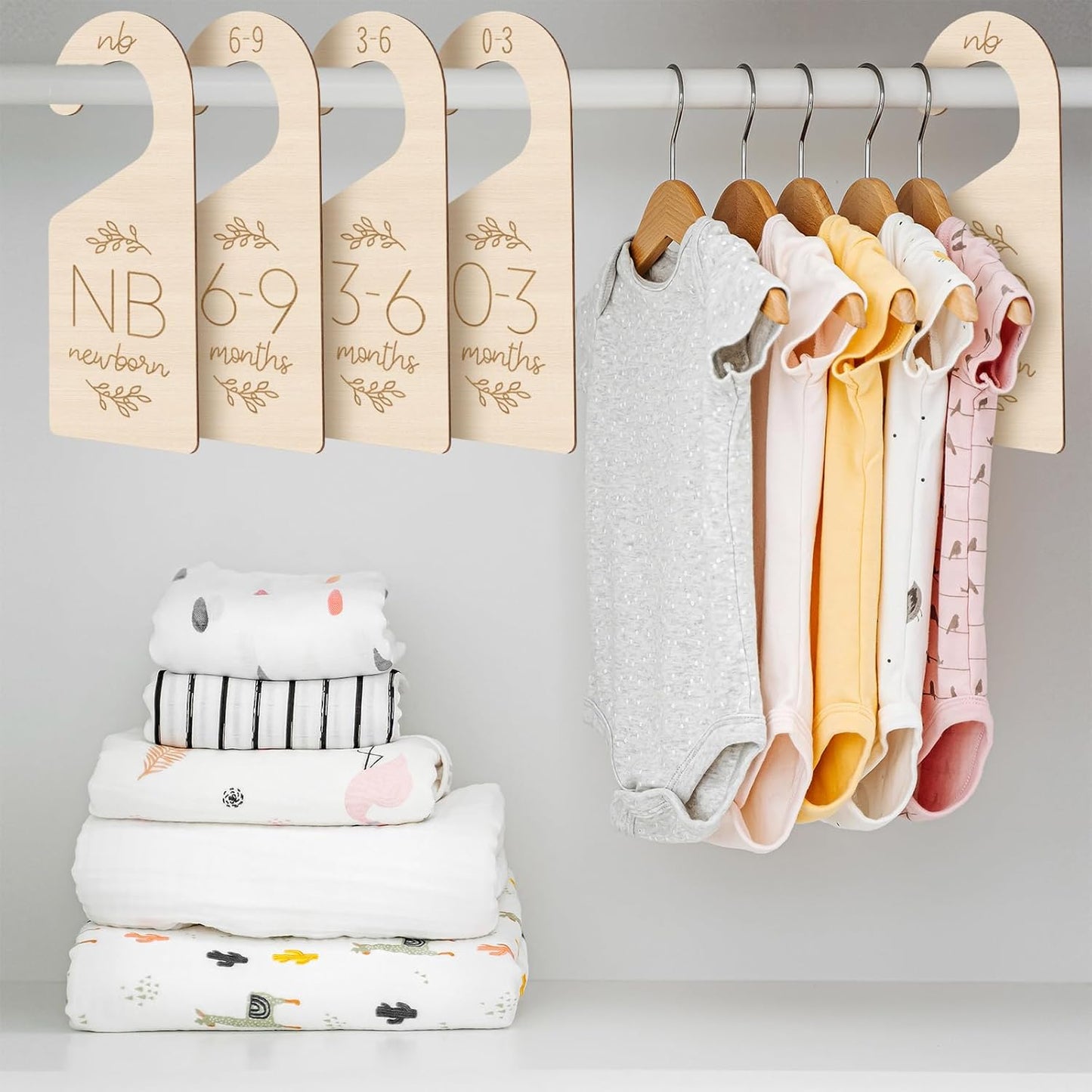 Organizador de Doble Cara para Ropa de Bebé