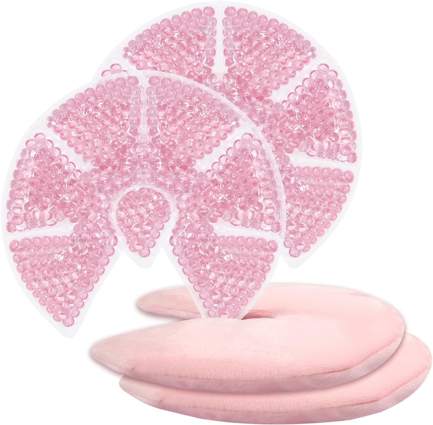 Compresas de gel rosa