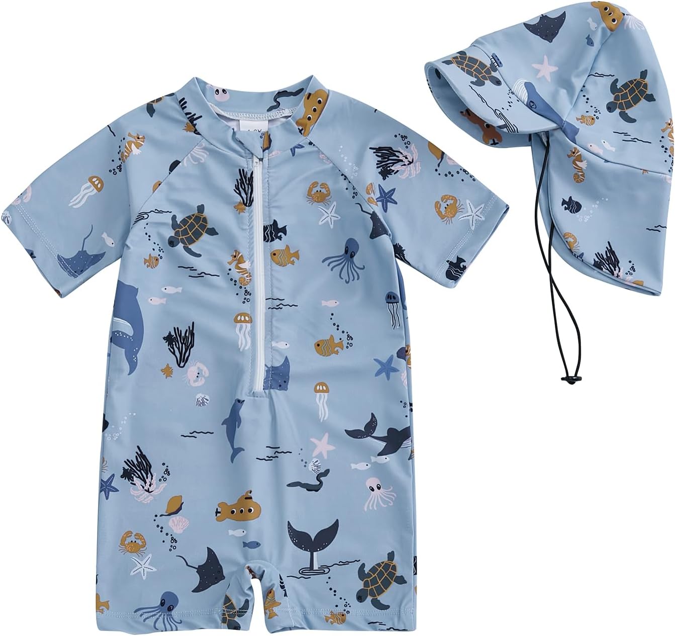 Vestido de Baño Bebé Manga Corta – Estampados