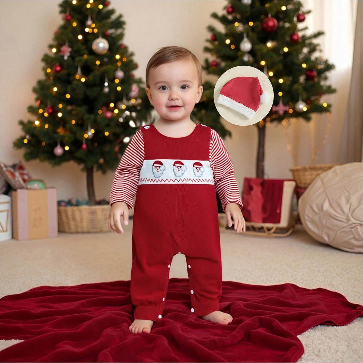 Set Gabriel de Navidad 3 Piezas - Papá Noel