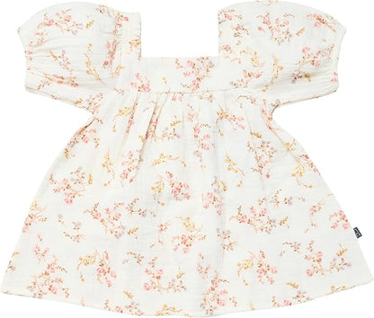 Set Eloise Vestido y Cubrepañal de Algodón