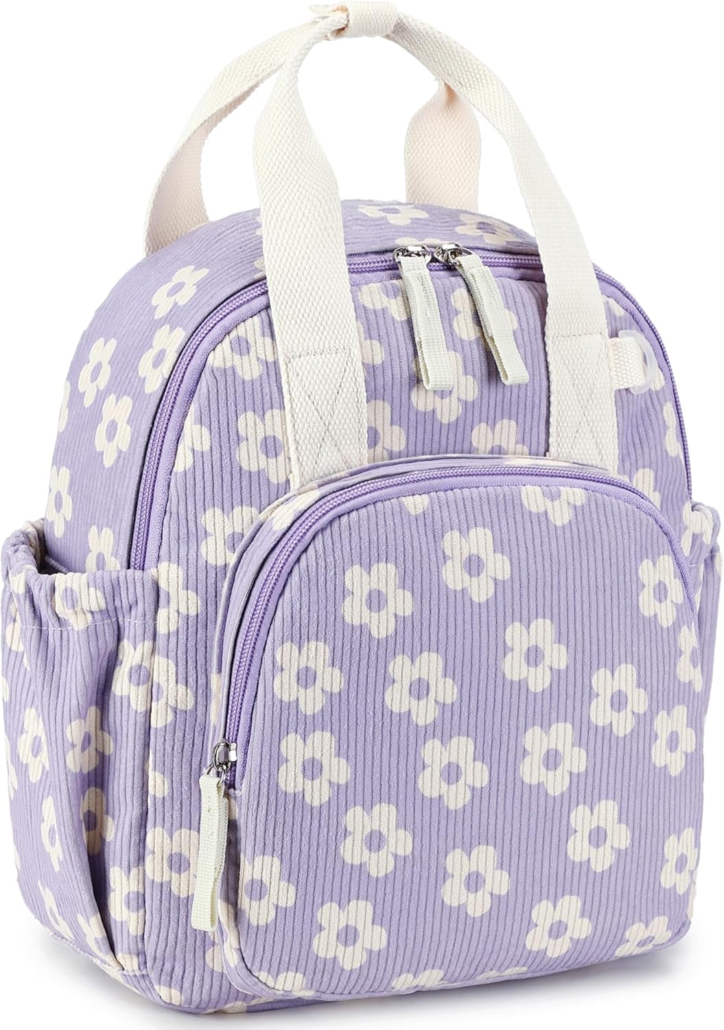 Morral floral lila