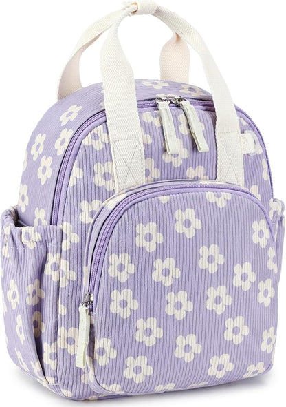 Morral floral lila