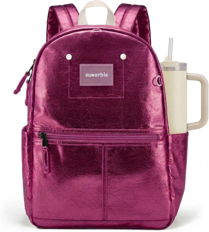 Morral escolar grande Magenta