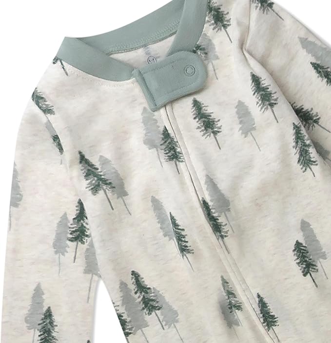 Pijamas Navideñas para Bebé 100% Algodón Orgánico