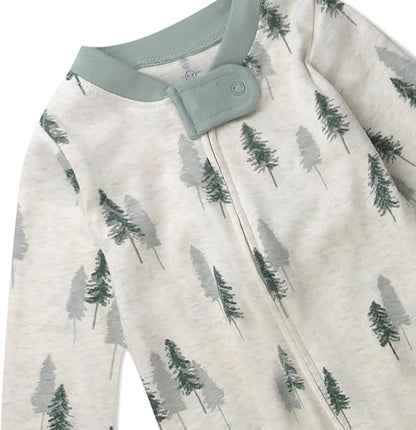 Pijamas Navideñas para Bebé 100% Algodón Orgánico