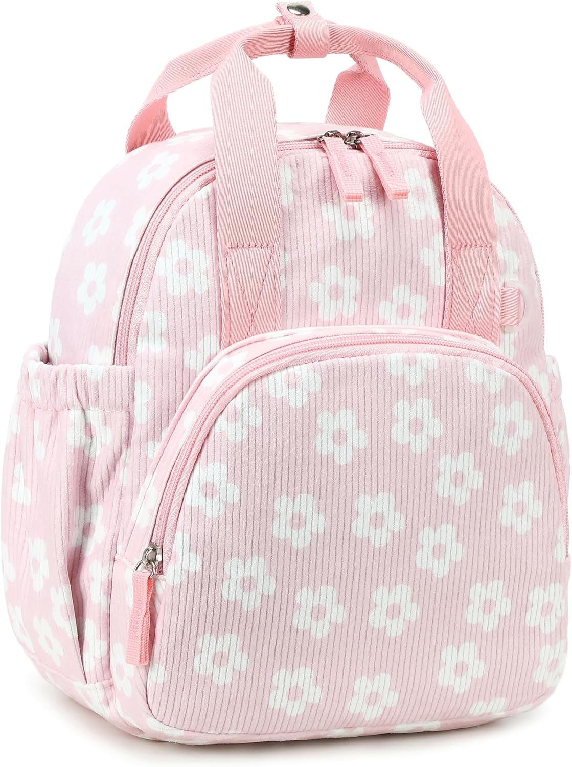 Morral floral rosa