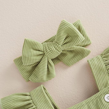 Set Mameluco y Diadema Elisa