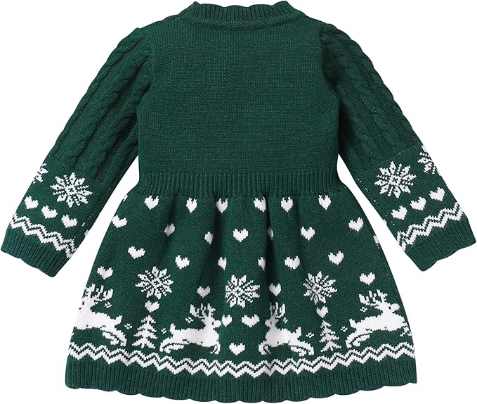 Vestido Tejido Ivy Navideño