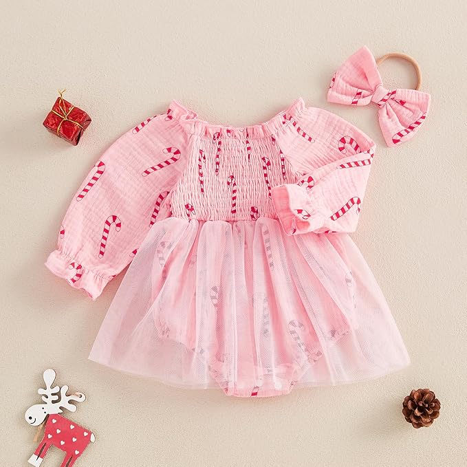 Set Vestido y Diadema Candyland