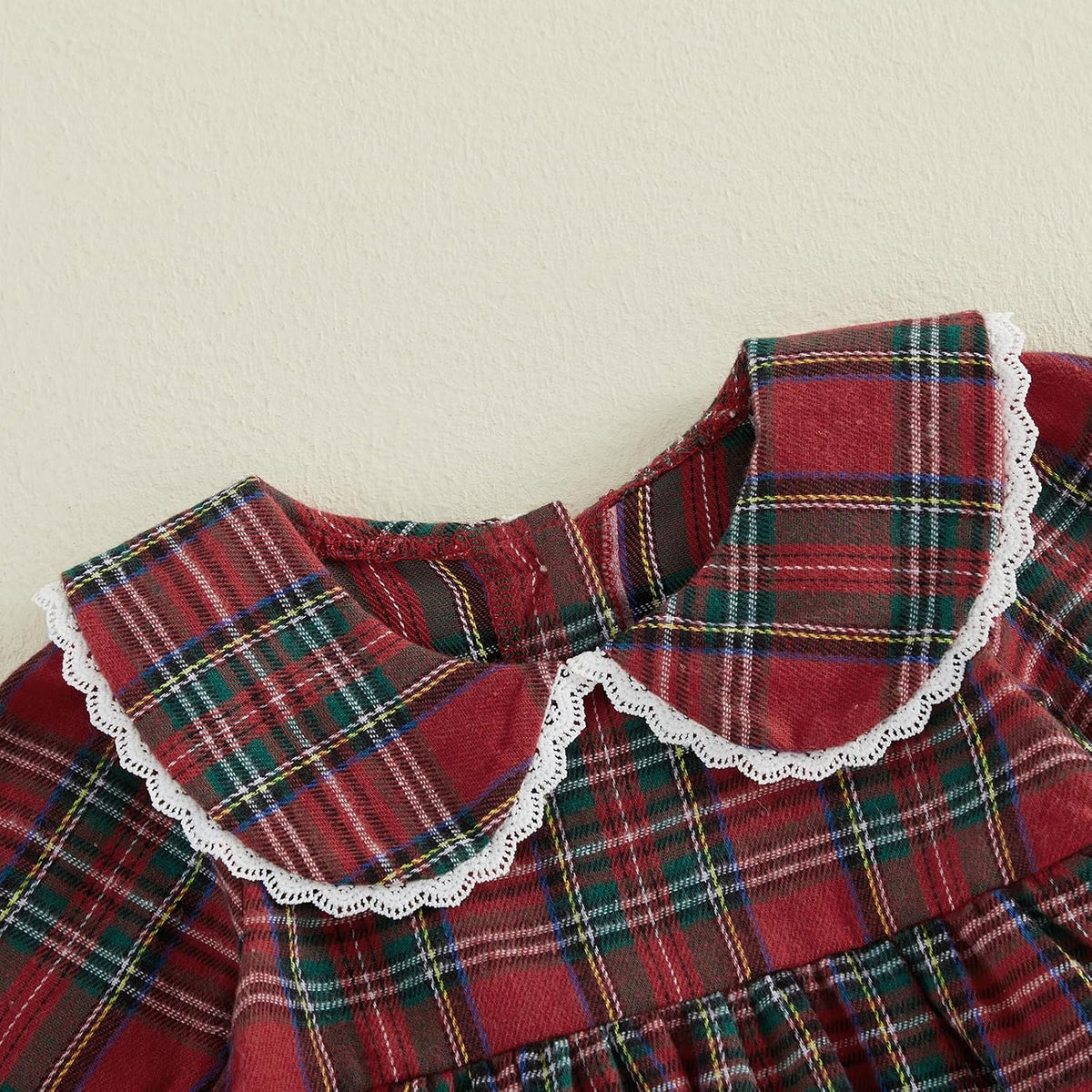Set Blusa & Pantalón Violeta - Cuadros Rojos