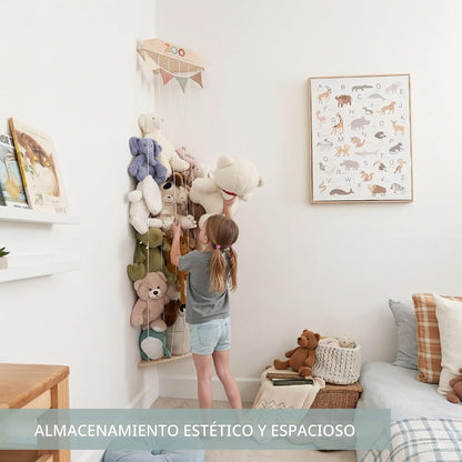Organizador Esquinero para Peluches Zoo