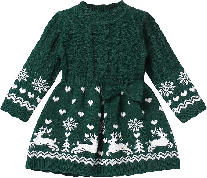 Vestido Tejido Ivy Navideño