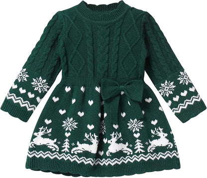 Vestido Tejido Ivy Navideño