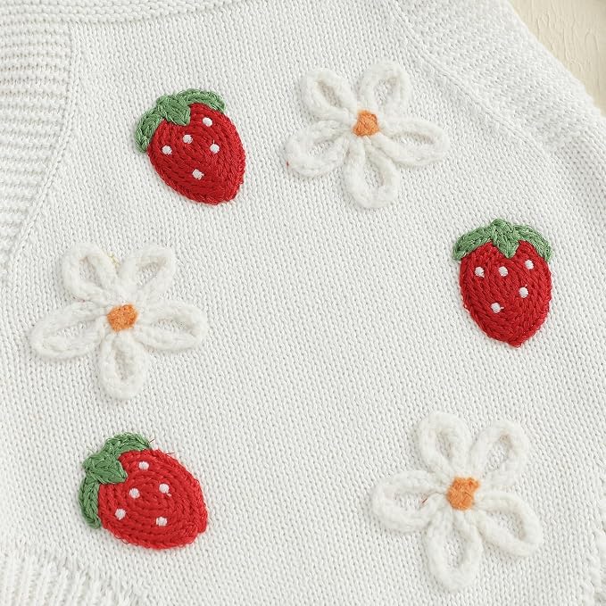 Mameluco Tejido Strawberry