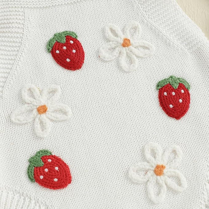 Mameluco Tejido Strawberry