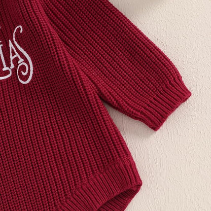 Mameluco Tejido "My First Christmas"