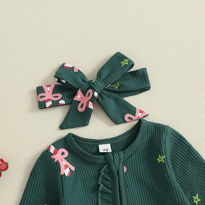 Set Mameluco Manga Larga y Diadema