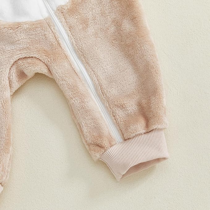 Mameluco Navideño con Capucha de Reno