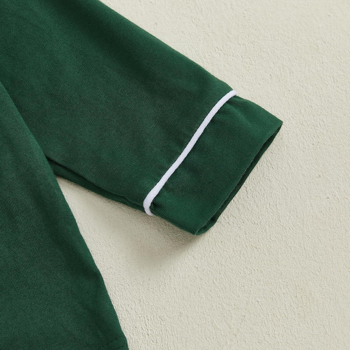 Pijama Tomás de Papá Noel - Verde Oscuro