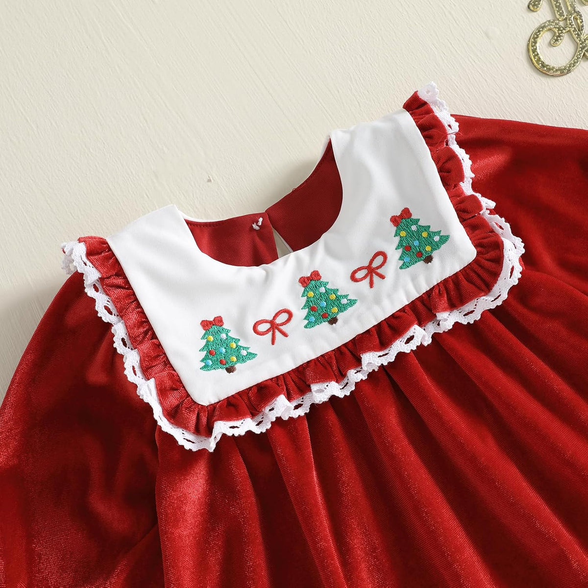 Vestido Zoe Arbolitos de Navidad