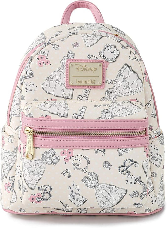 Bolso Loungefly Disney Oficial - Beauty and the Beast