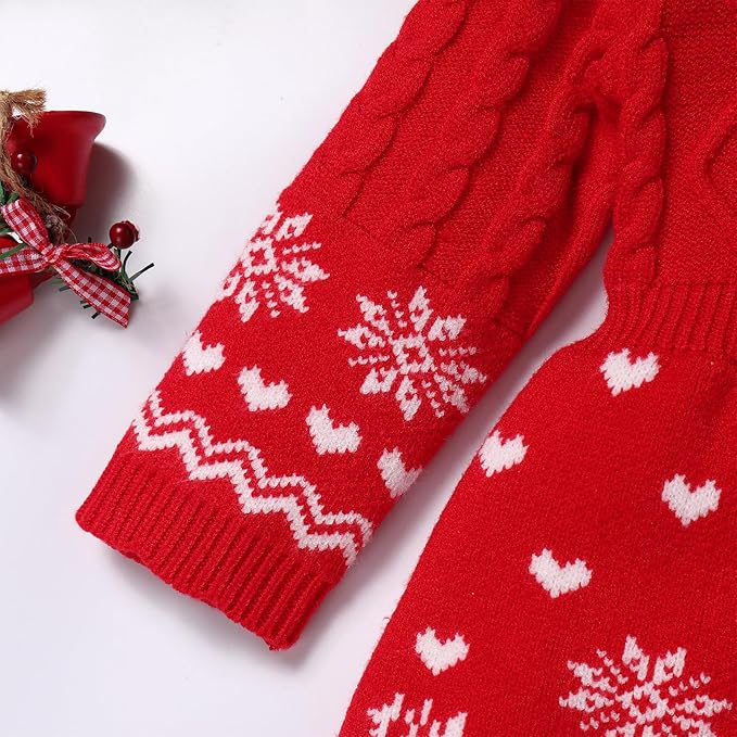 Vestido Tejido Ivy Navideño