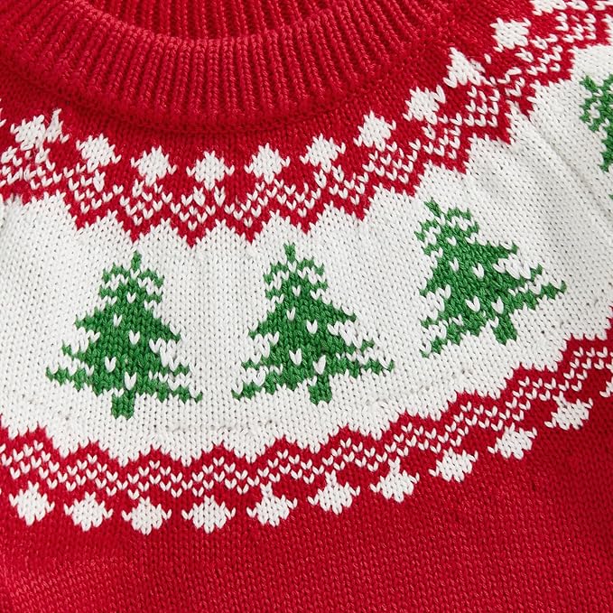 Suéter Tejido Clásico de Navidad