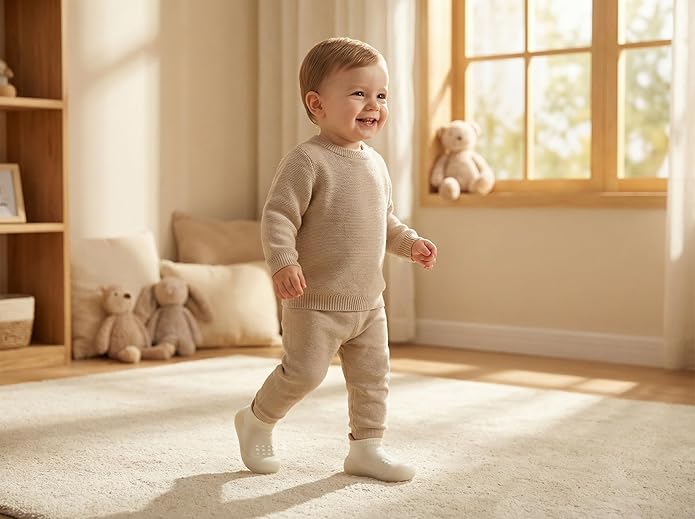 Zapatos Tipo Medias Antideslizantes para Bebé