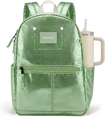 Morral escolar grande Verde Menta