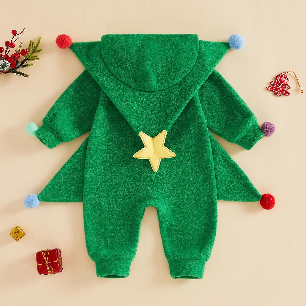 Mameluco Arbolito Benjamín - Verde